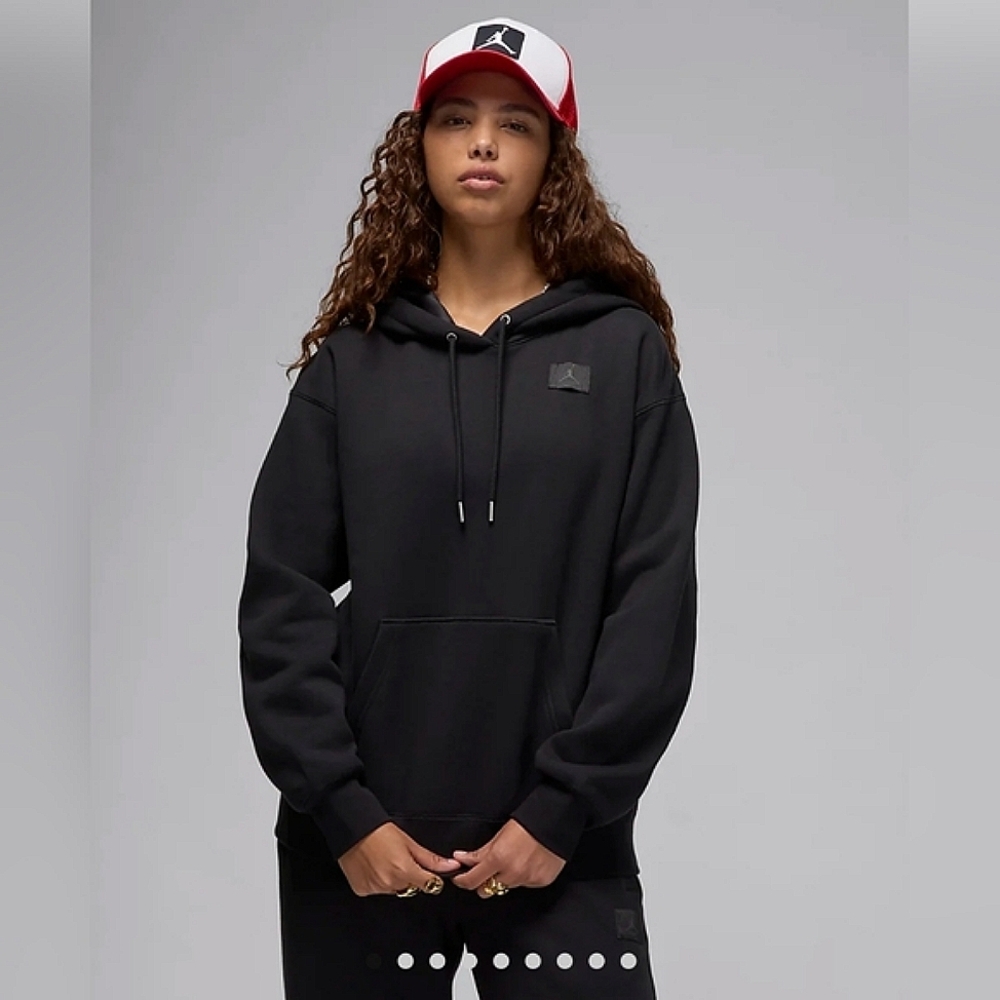 Jordan Flight Fleece Hoodie Satin-Lined, New With Tags, Midweight